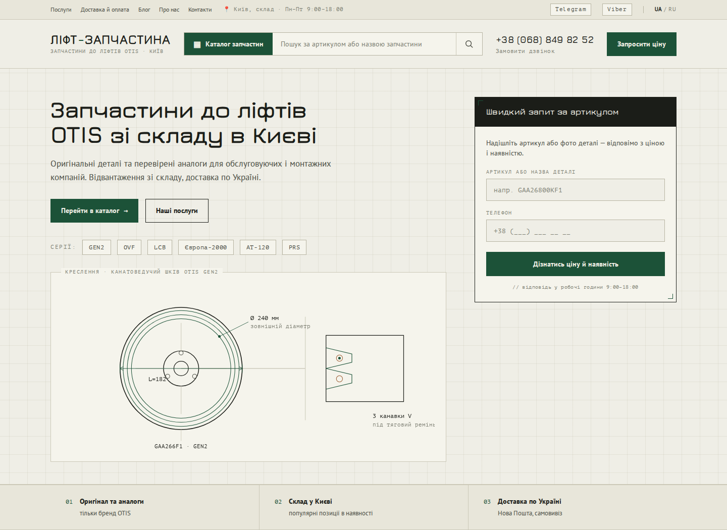 Концепт 2 — технічний паспорт